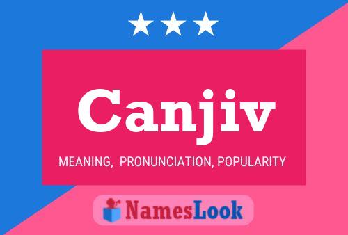 ملصق اسم Canjiv