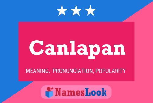 ملصق اسم Canlapan