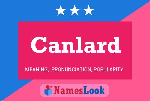 ملصق اسم Canlard