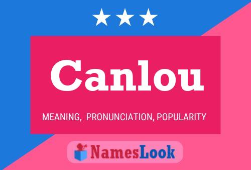 ملصق اسم Canlou