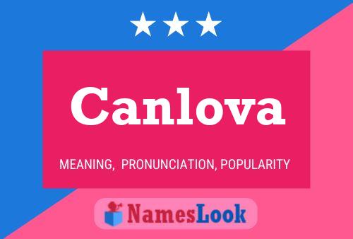 ملصق اسم Canlova