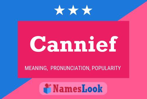 ملصق اسم Cannief