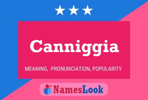 ملصق اسم Canniggia