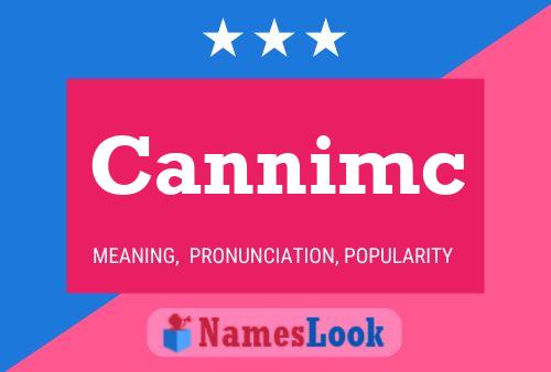 ملصق اسم Cannimc