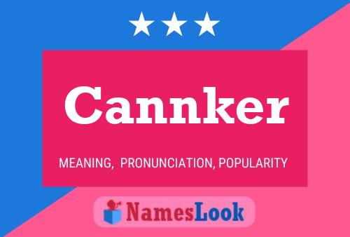 ملصق اسم Cannker