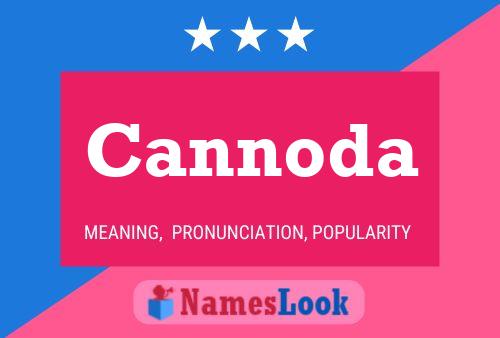 ملصق اسم Cannoda