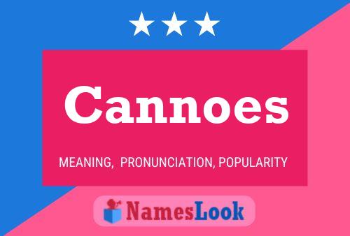 ملصق اسم Cannoes