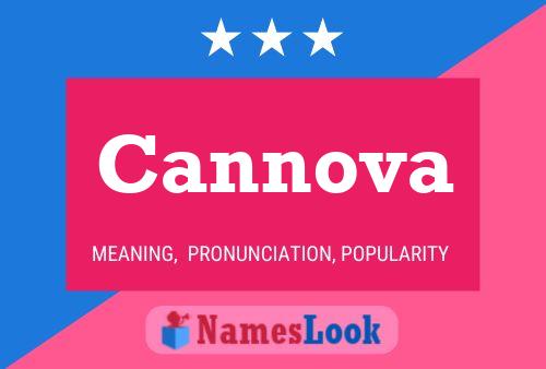 ملصق اسم Cannova