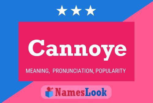 ملصق اسم Cannoye