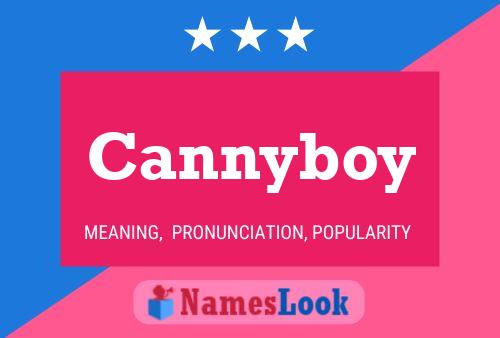 ملصق اسم Cannyboy