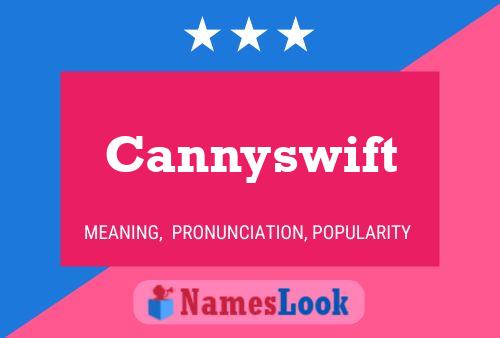 ملصق اسم Cannyswift