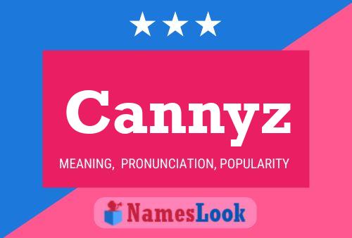 ملصق اسم Cannyz