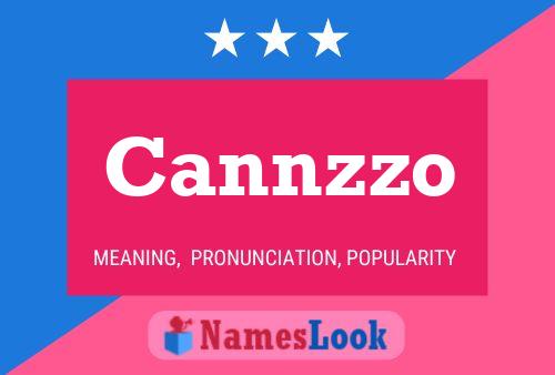 ملصق اسم Cannzzo