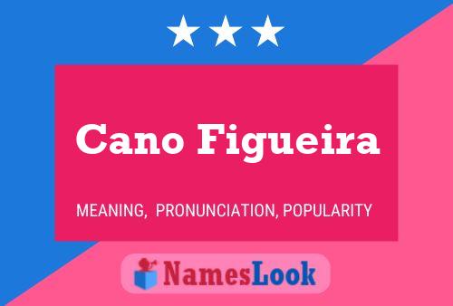 ملصق اسم Cano Figueira