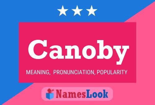 ملصق اسم Canoby