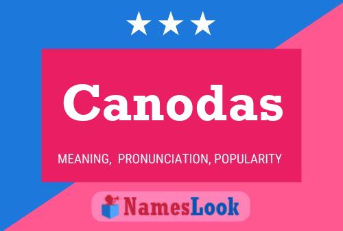 ملصق اسم Canodas