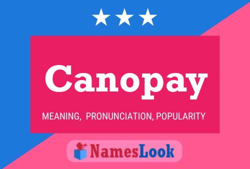 ملصق اسم Canopay