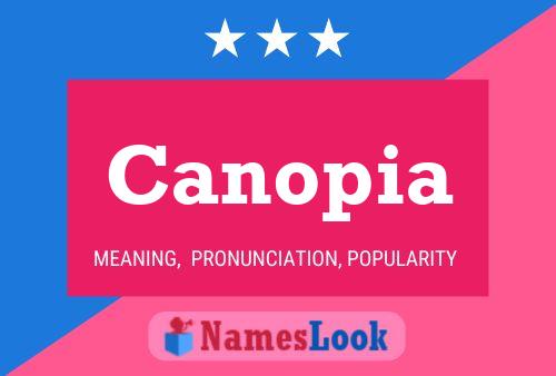 ملصق اسم Canopia