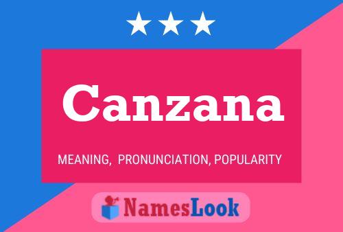 ملصق اسم Canzana