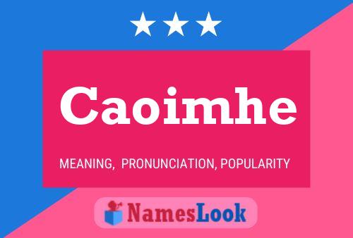 ملصق اسم Caoimhe