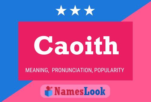 ملصق اسم Caoith