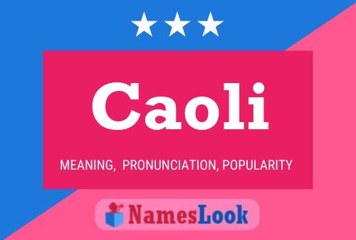 ملصق اسم Caoli