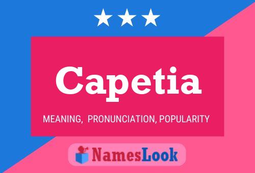 ملصق اسم Capetia