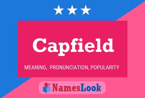 ملصق اسم Capfield