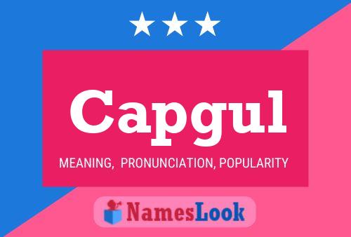 ملصق اسم Capgul