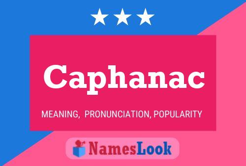 ملصق اسم Caphanac