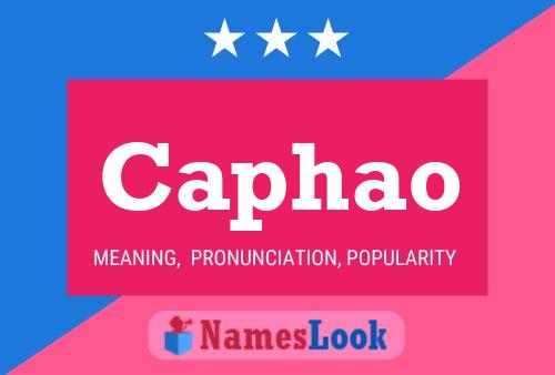 ملصق اسم Caphao