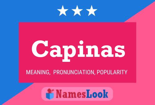 ملصق اسم Capinas