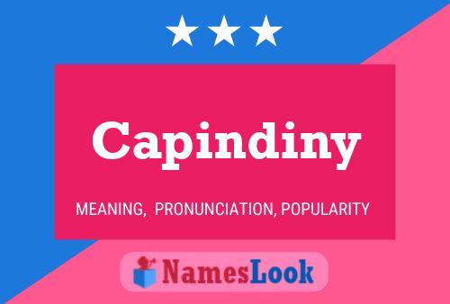 ملصق اسم Capindiny