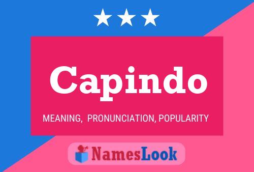 ملصق اسم Capindo