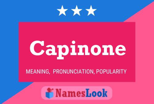 ملصق اسم Capinone