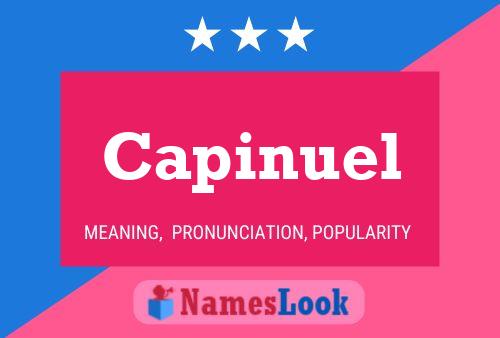 ملصق اسم Capinuel