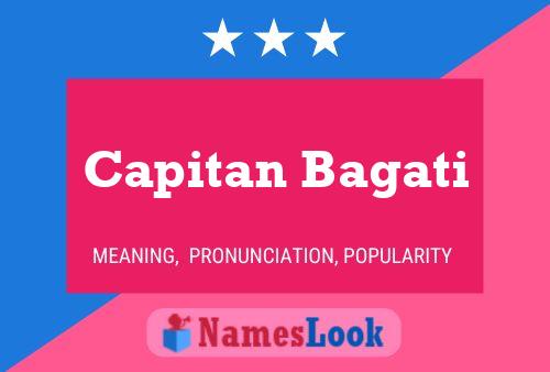 ملصق اسم Capitan Bagati