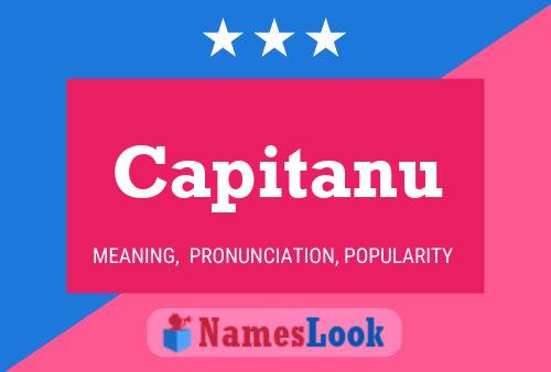 ملصق اسم Capitanu