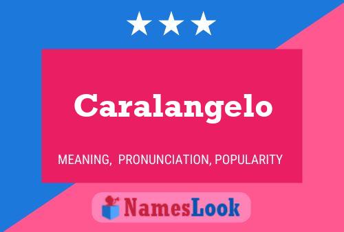 ملصق اسم Caralangelo