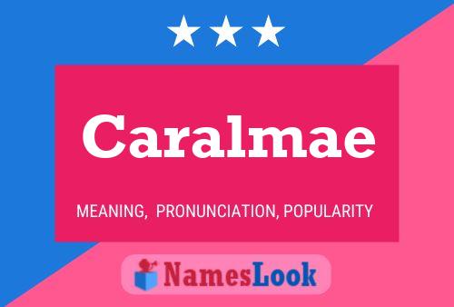 ملصق اسم Caralmae