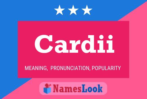 ملصق اسم Cardii