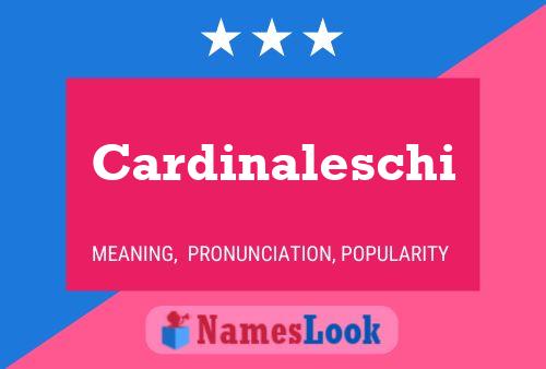 ملصق اسم Cardinaleschi