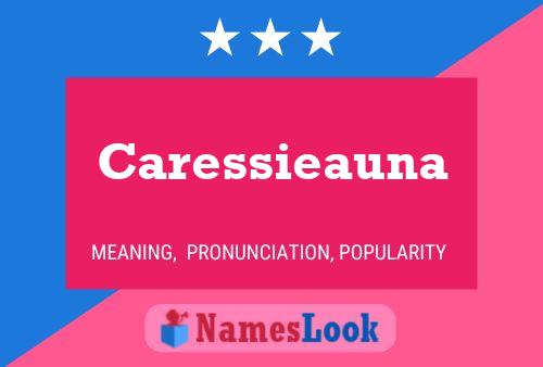 ملصق اسم Caressieauna