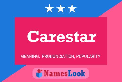 ملصق اسم Carestar