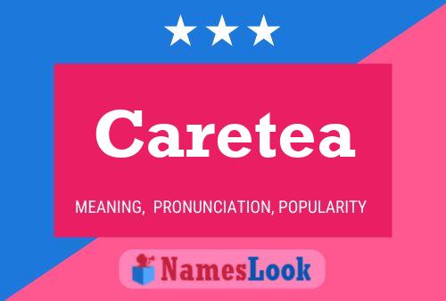 ملصق اسم Caretea