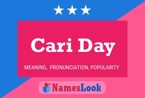 ملصق اسم Cari Day