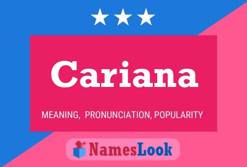 ملصق اسم Cariana