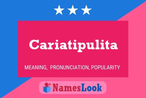 ملصق اسم Cariatipulita