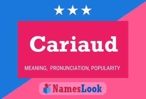 ملصق اسم Cariaud