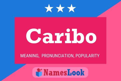 ملصق اسم Caribo